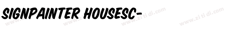 SignPainter HouseSc字体转换 SignPainter HouseSc字体转换